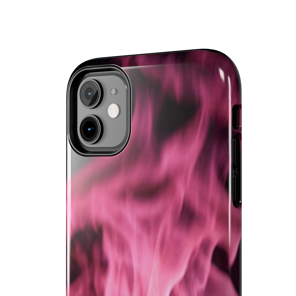 Pink Flame Tough Phone Case