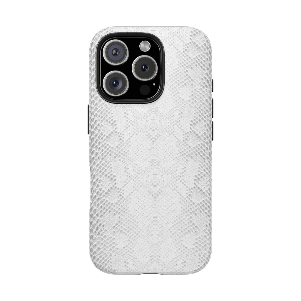 Silver Python Tough Phone Case