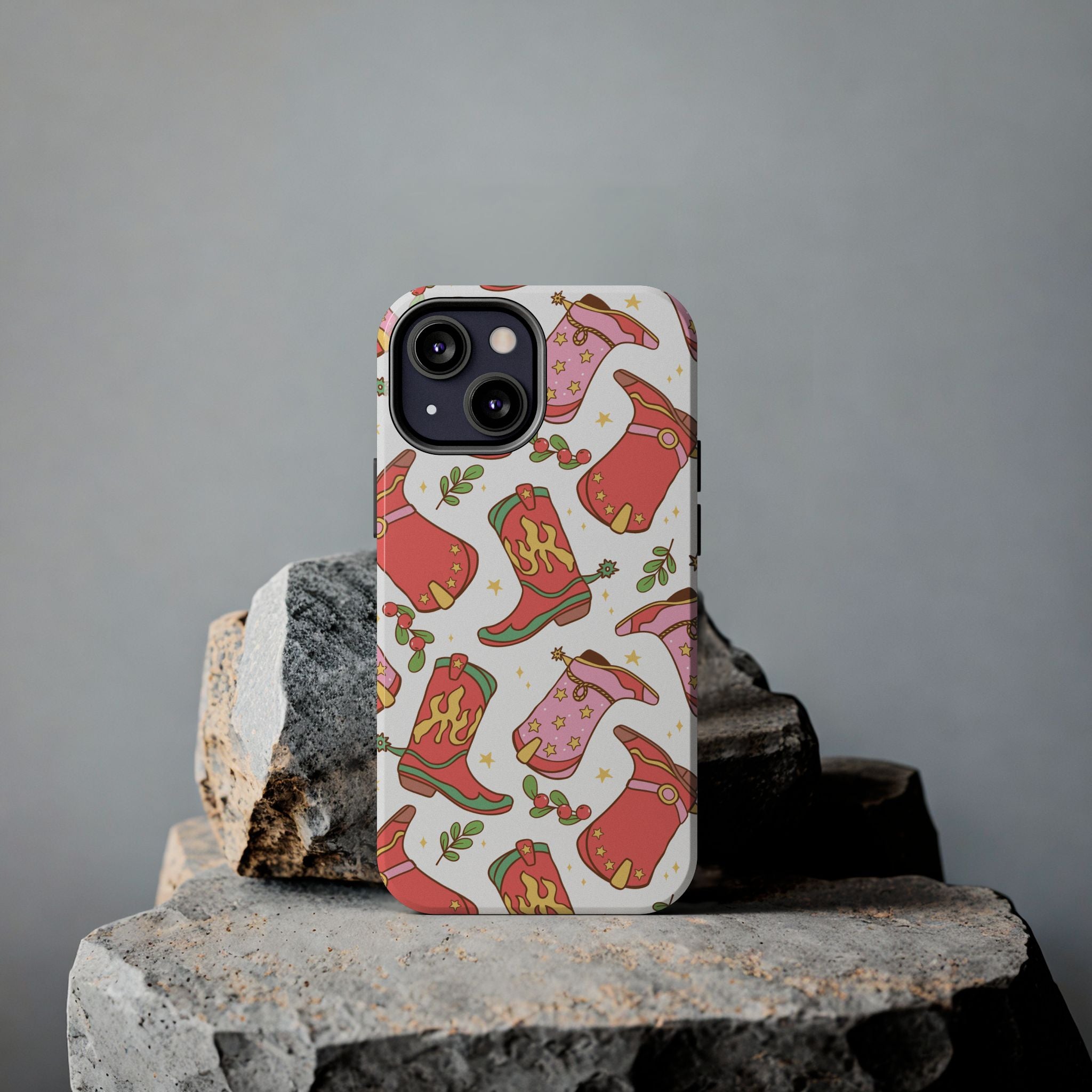 Boots Are Made for Walking Tough Phone Case