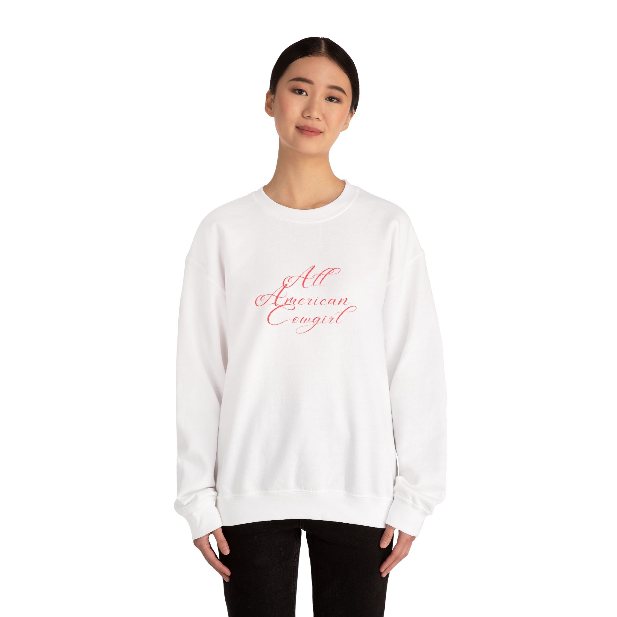 All American Cowgirl Crewneck