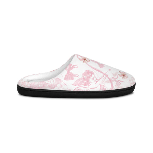 Angel Floral Pink Slippers