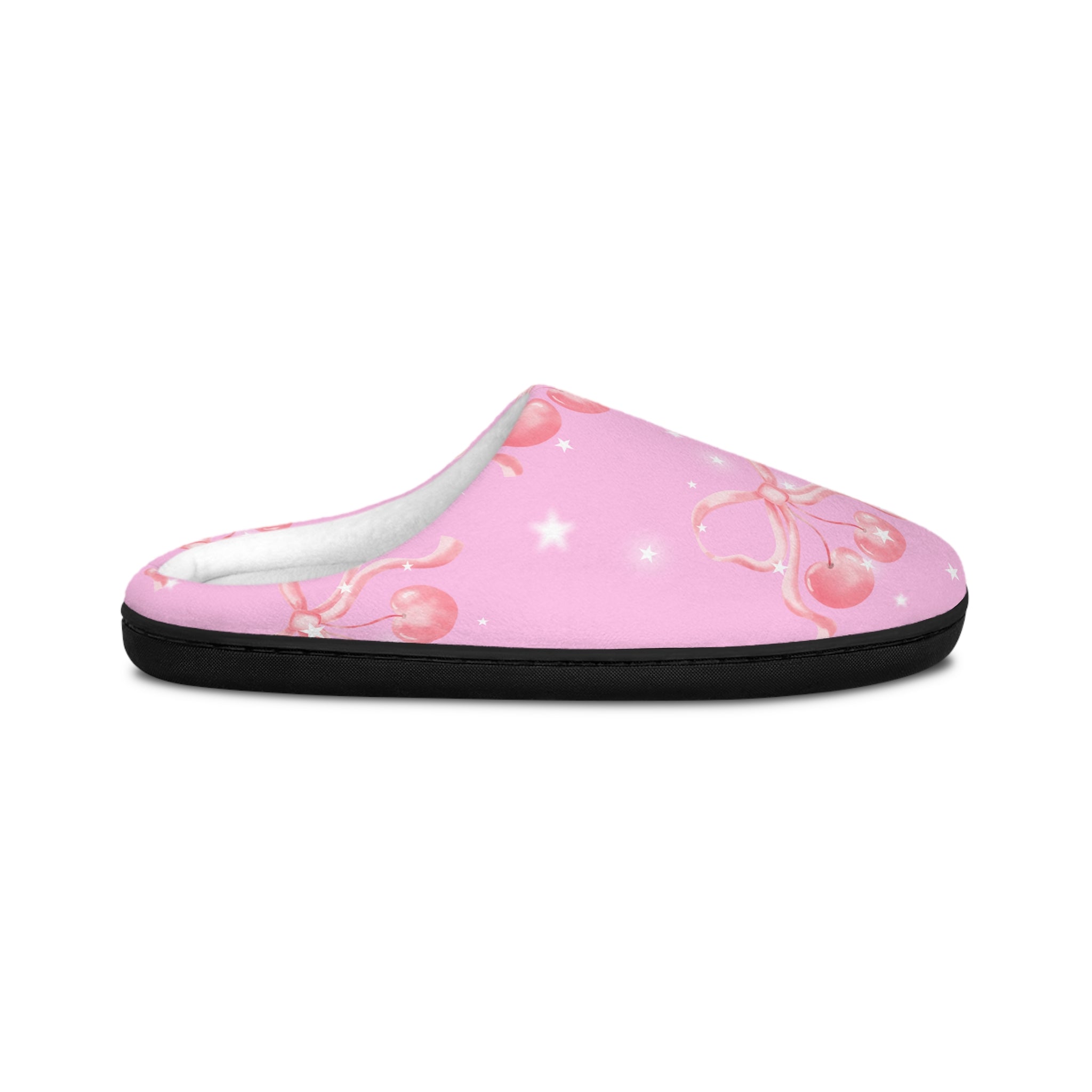 Pink Cherry Slippers