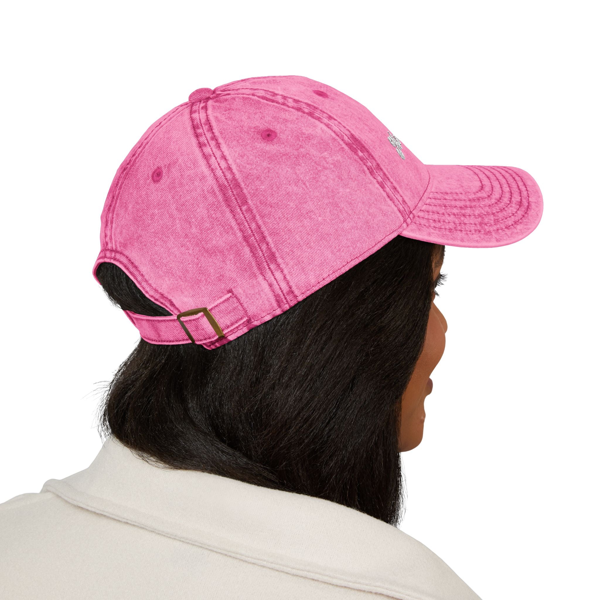 Embroidered Moody Cowgirl Vintage Cap