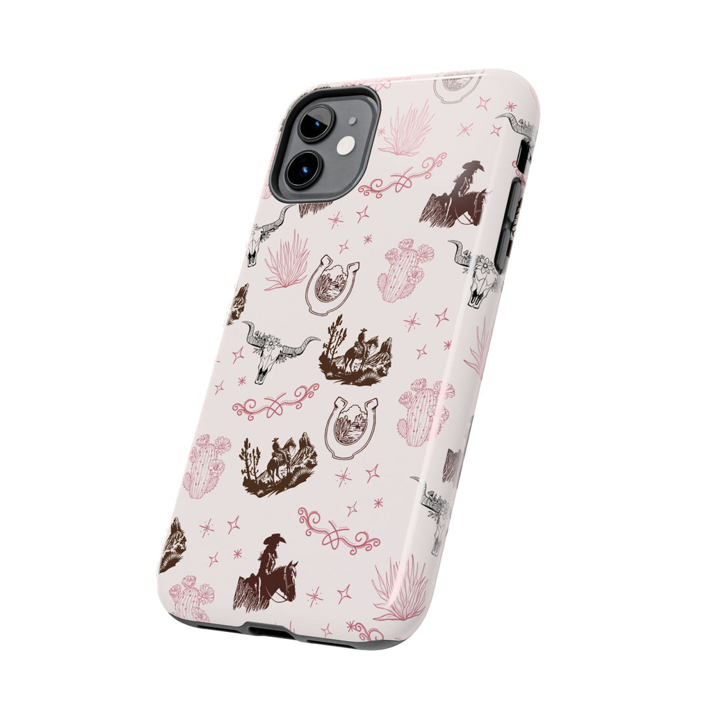 Western Cowgirl Tough Phone Case