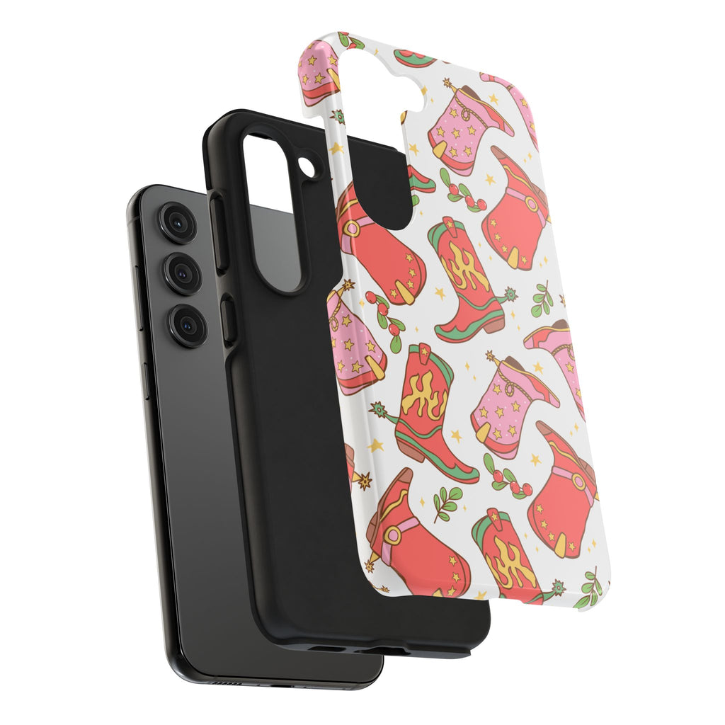 Boots Are Made for Walking Tough Phone Case