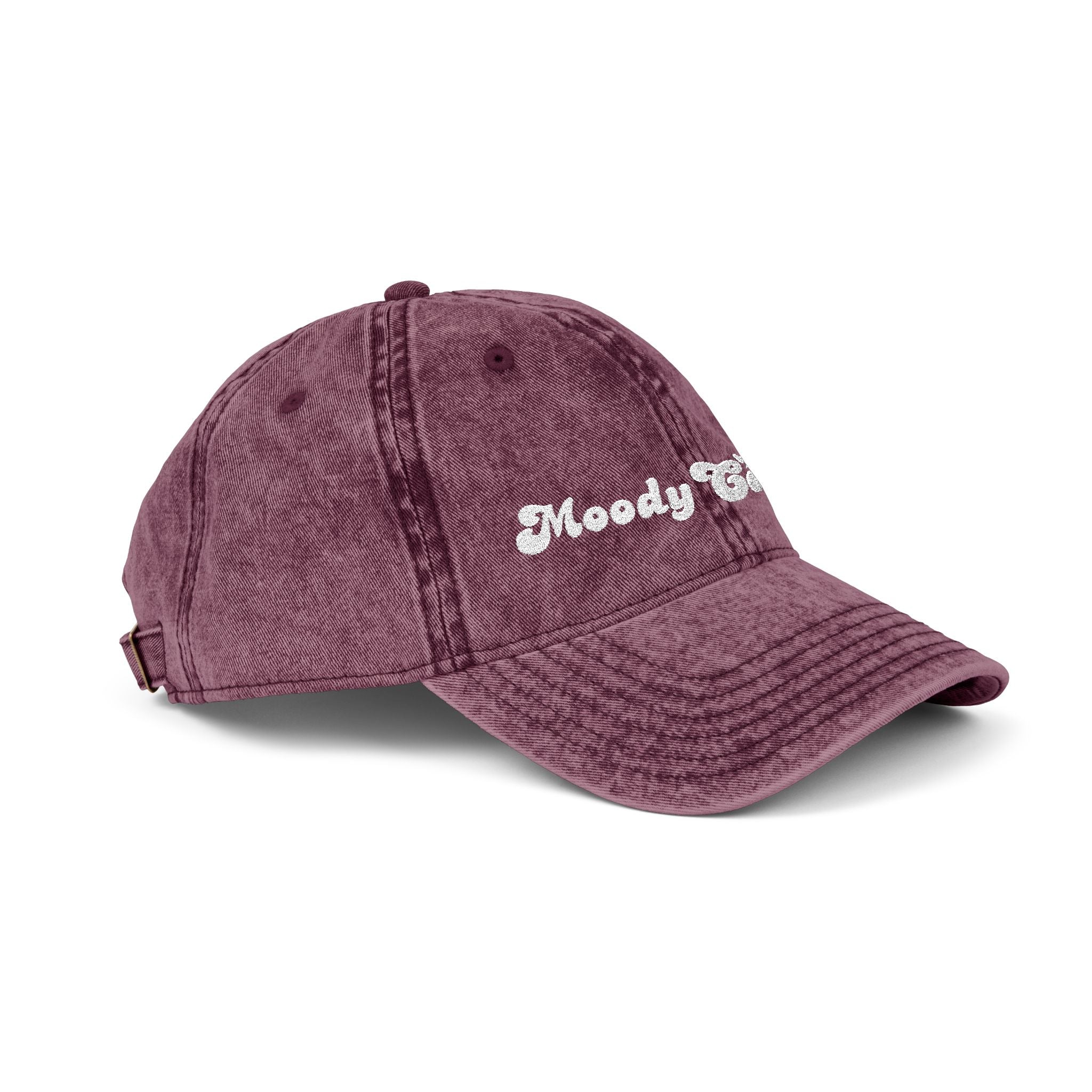 Embroidered Moody Cowgirl Vintage Cap