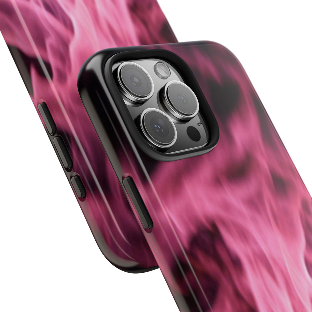 Pink Flame Tough Phone Case