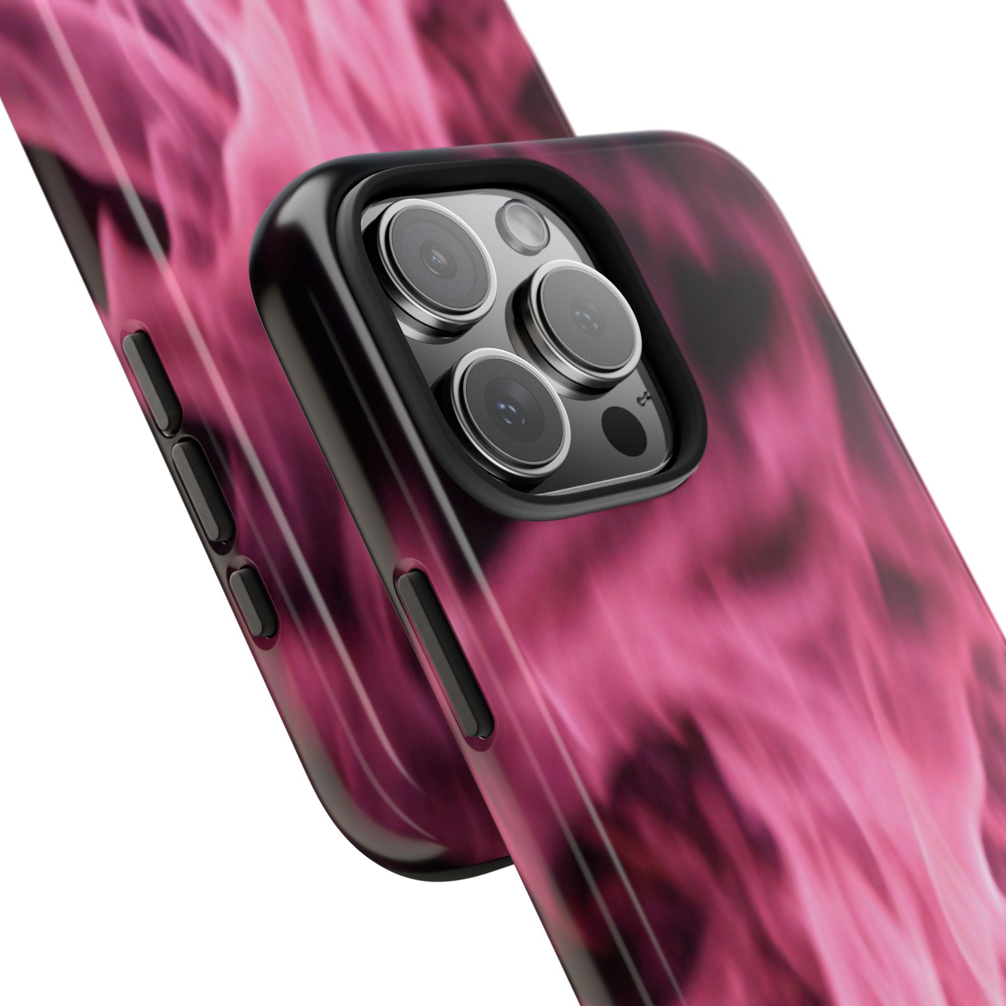 Pink Flame Tough Phone Case