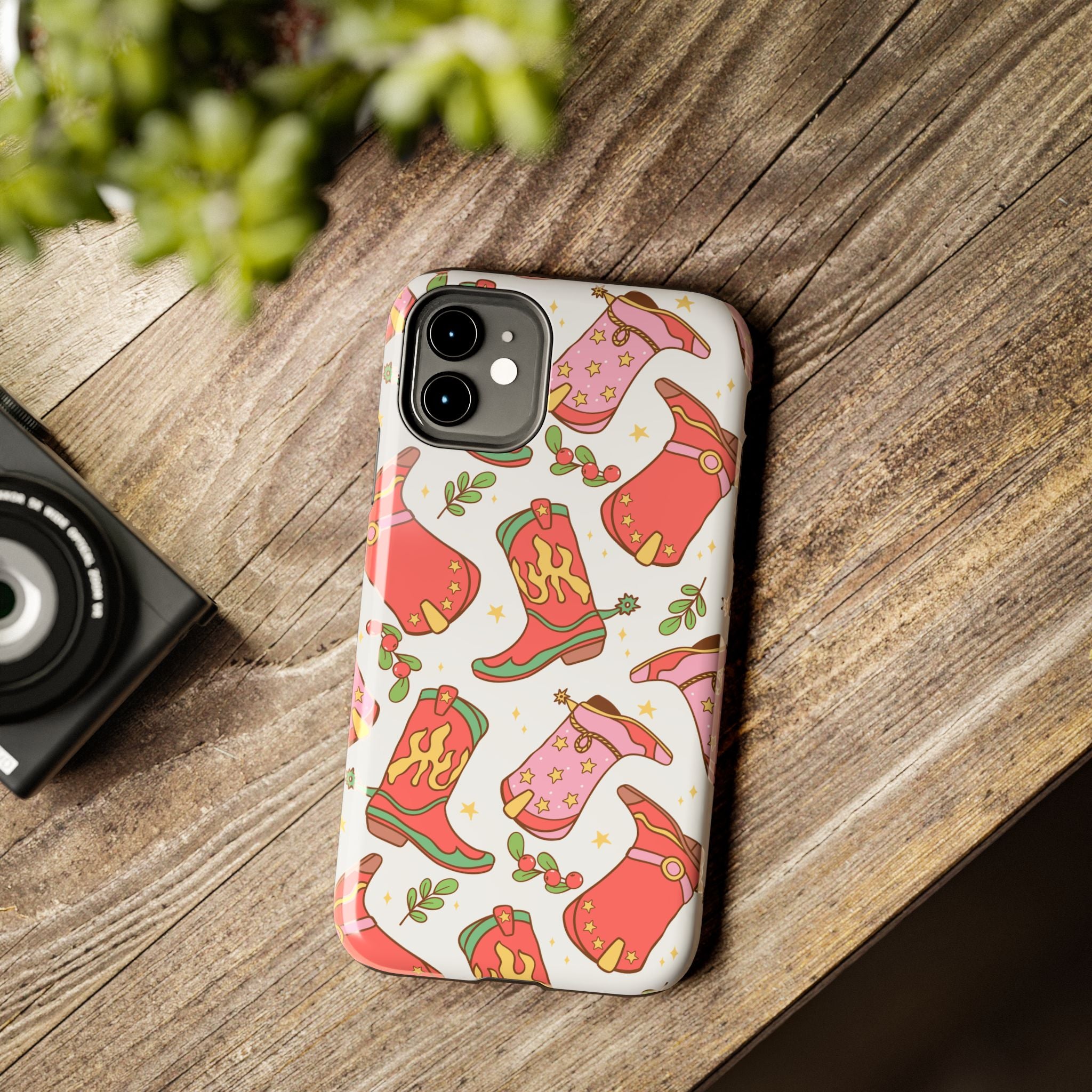 Boots Are Made for Walking Tough Phone Case