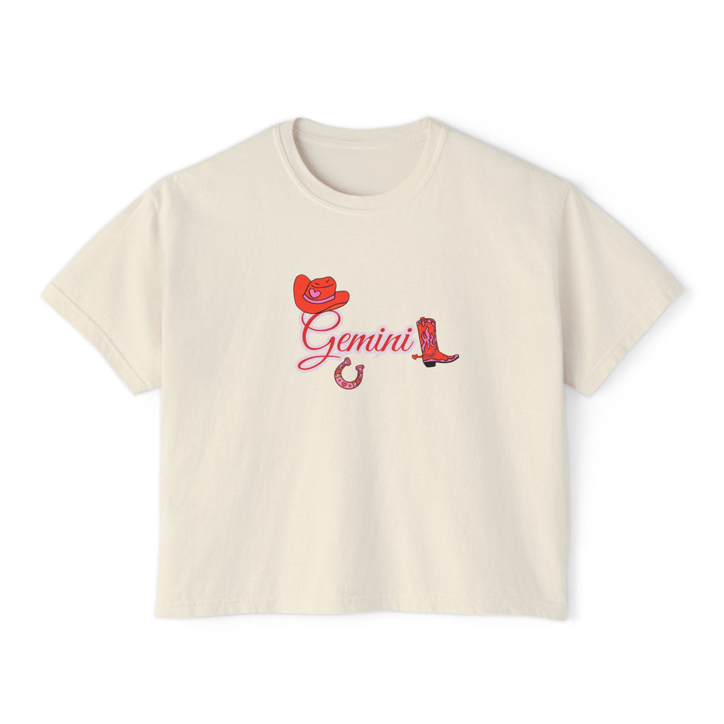 Gemini Boxy Tee