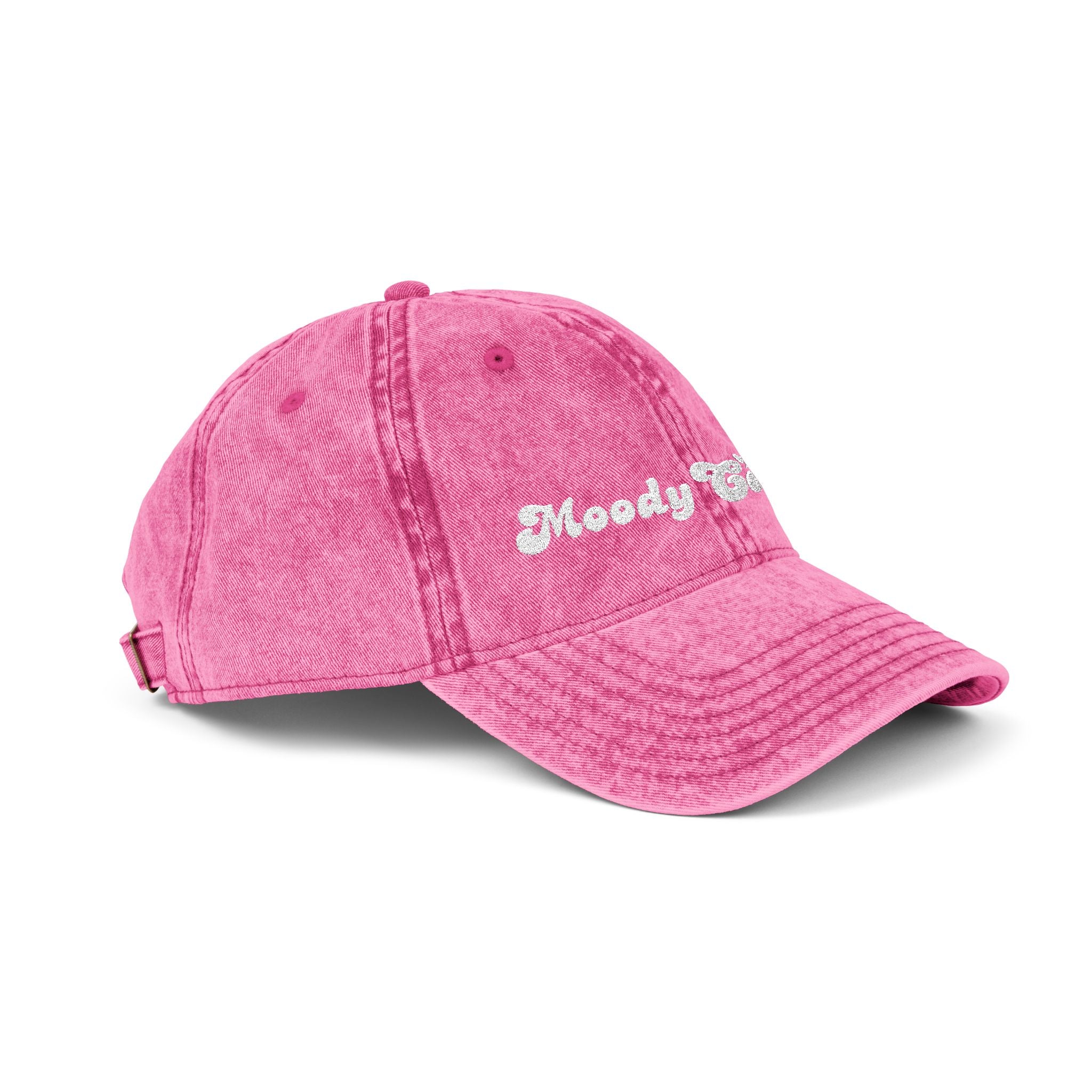 Embroidered Moody Cowgirl Vintage Cap