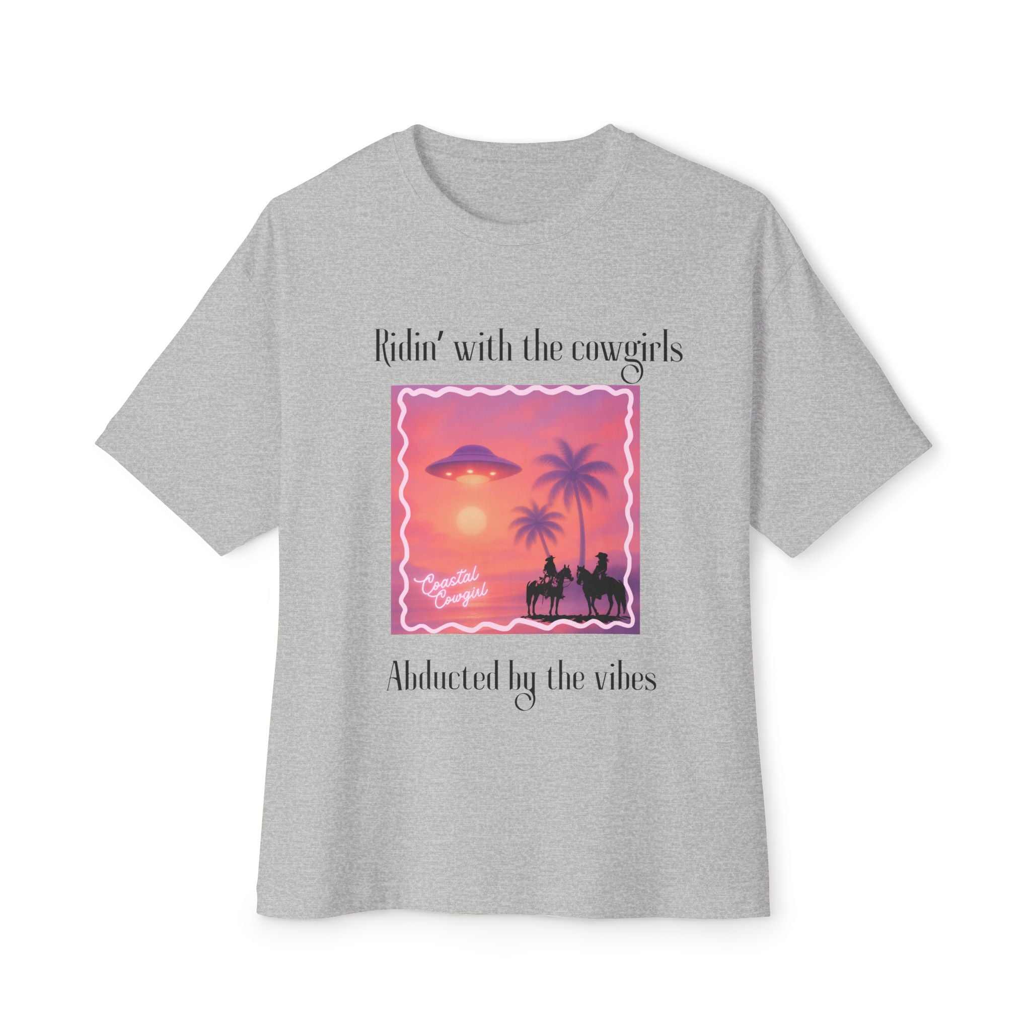 Ridin' with the Cowgirls Oversized Tee
