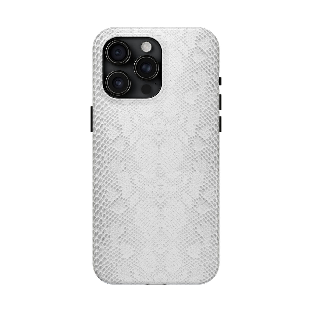 Silver Python Tough Phone Case