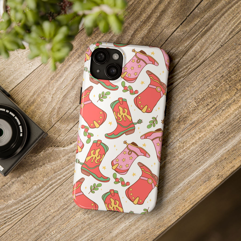 Boots Are Made for Walking Tough Phone Case