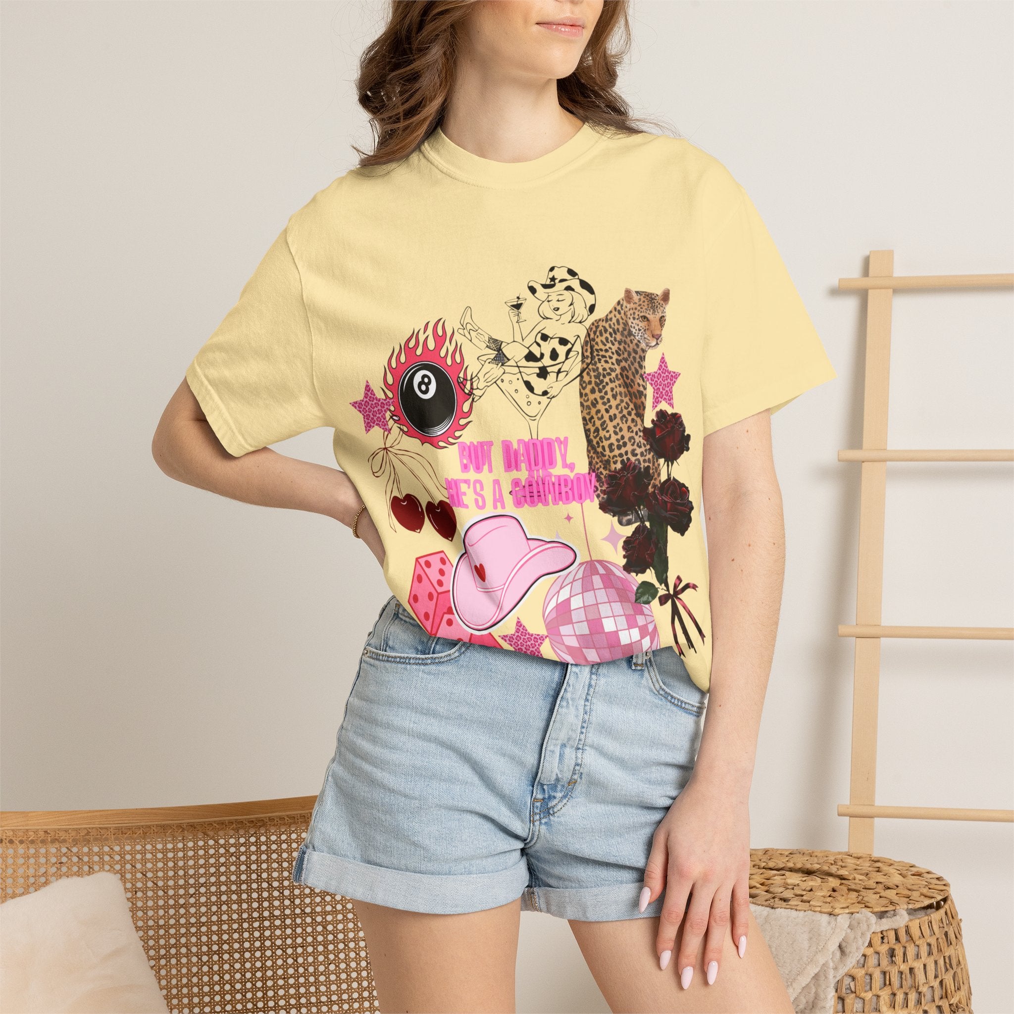 But Daddy He’s a Cowboy Tee