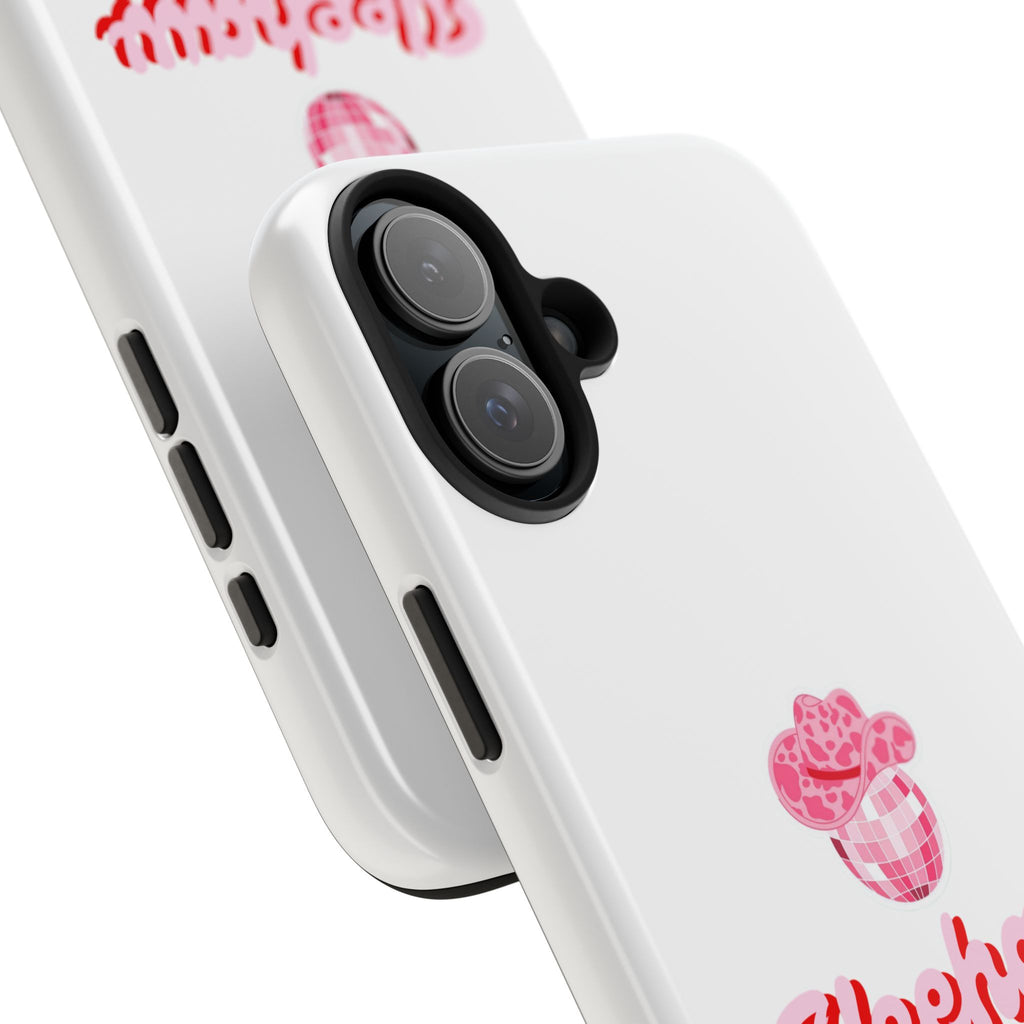Yeehaw Cowgirl Hat Tough Phone Case