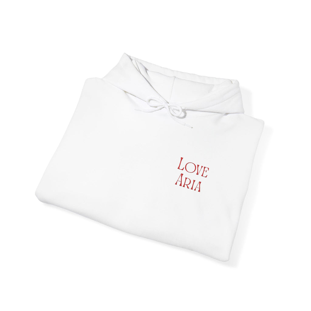 Embroidered Love Aria Rose Hoodie
