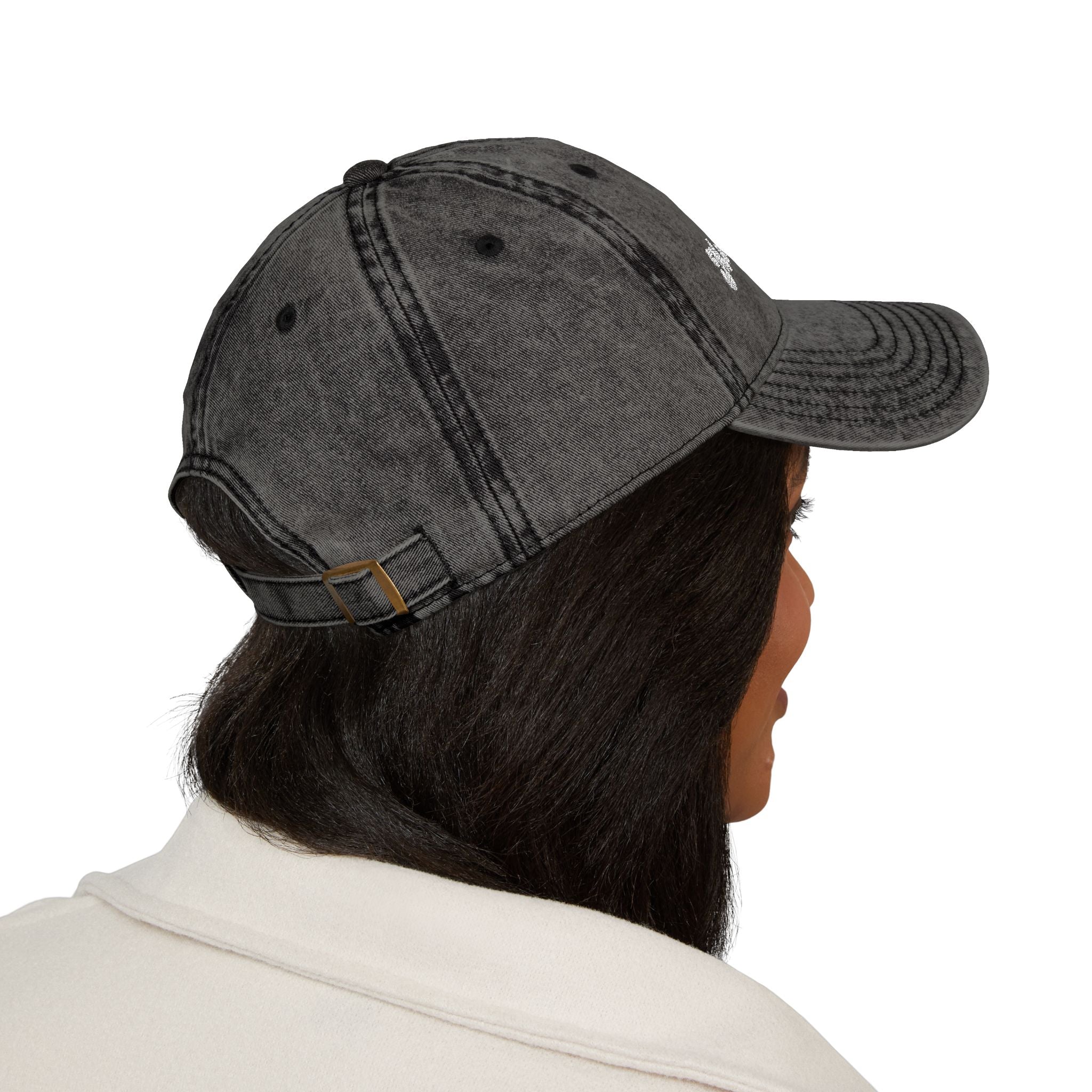 Embroidered Moody Cowgirl Vintage Cap