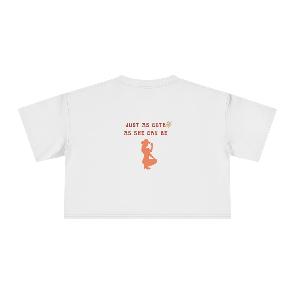 Georgia Peaches Cropped Tee