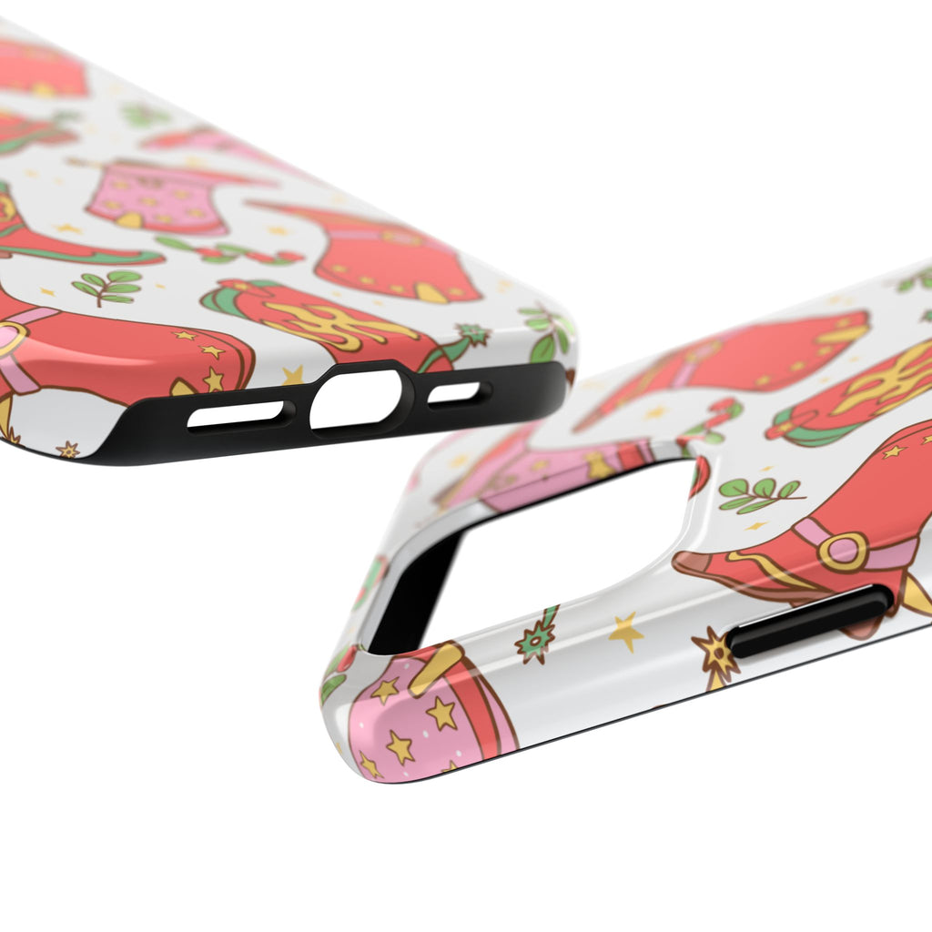 Boots Are Made for Walking Tough Phone Case