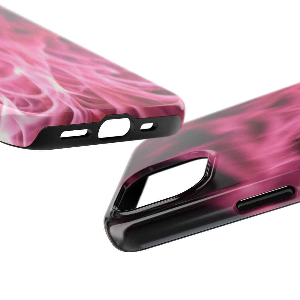 Pink Flame Tough Phone Case