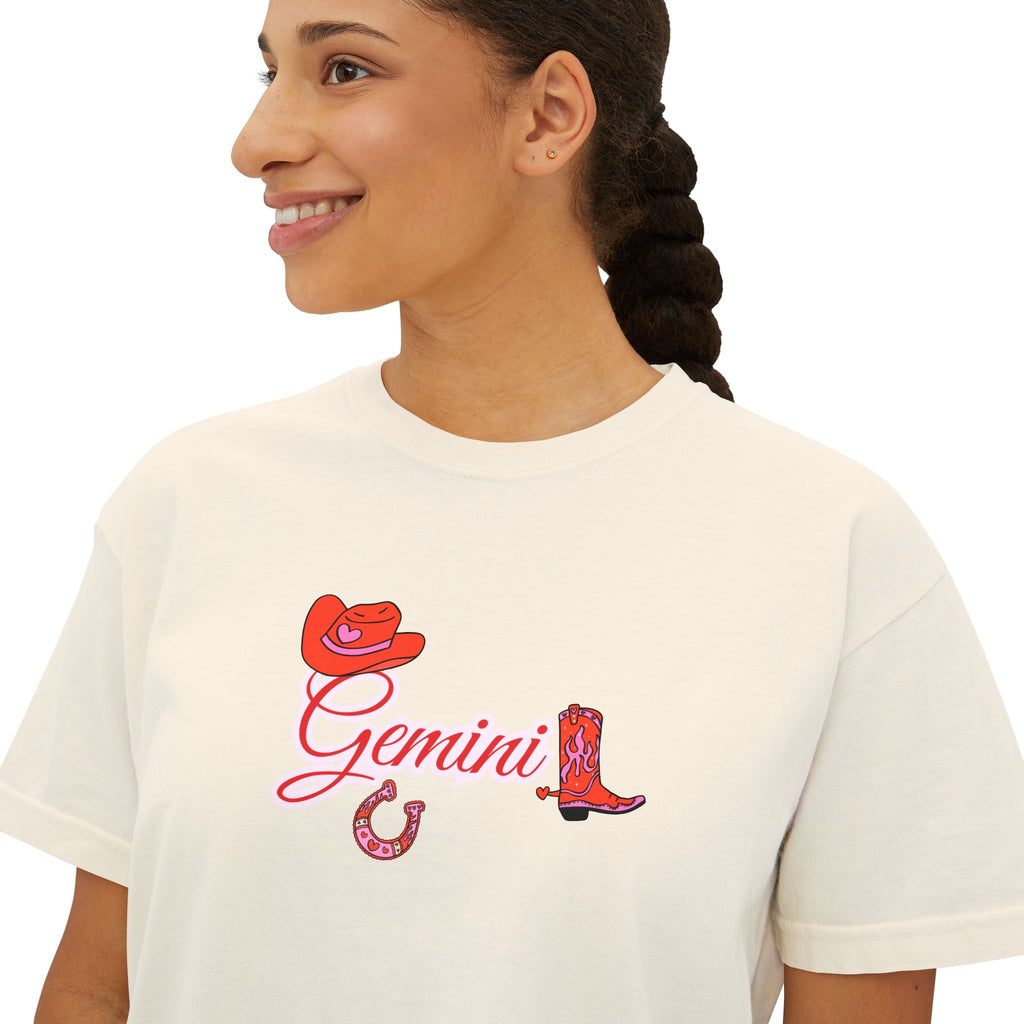 Gemini Boxy Tee