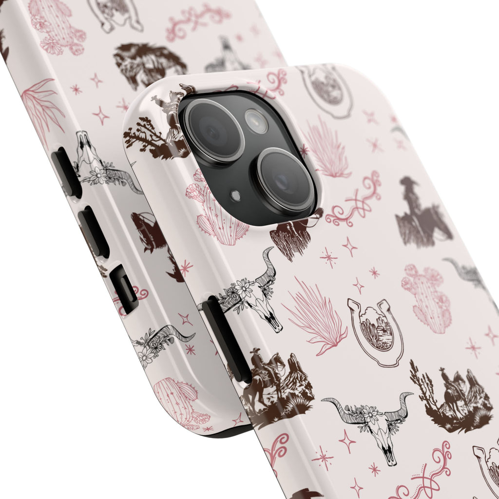 Western Cowgirl Tough Phone Case