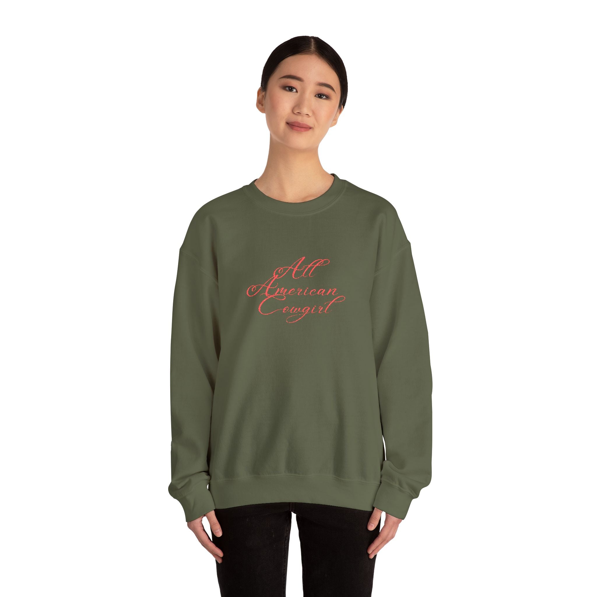 All American Cowgirl Crewneck