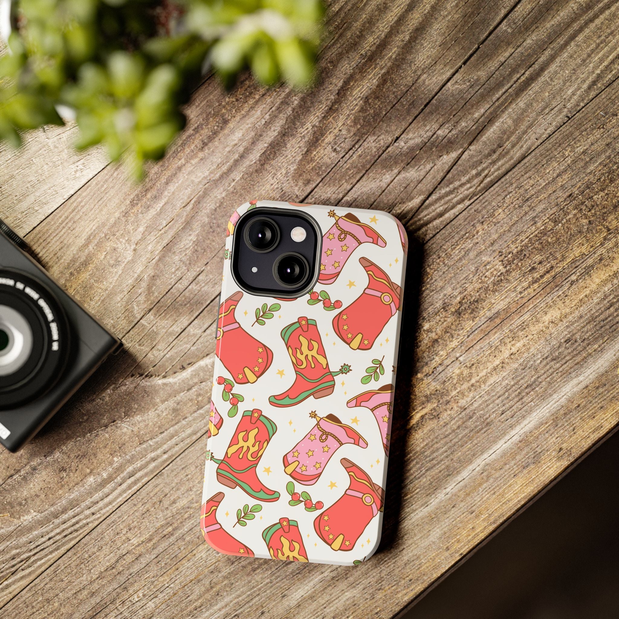 Boots Are Made for Walking Tough Phone Case